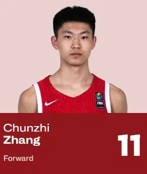 表现不俗！张淳智全场8投4中&罚球3中3 得到13分5板2助