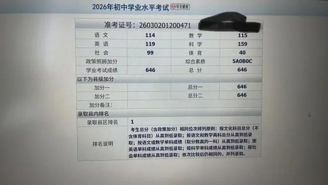 温州中考高分出炉！一批学霸太牛了