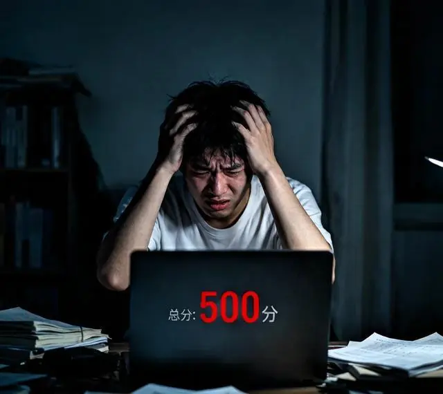 广东500分考生陷尴尬,家长集体失眠