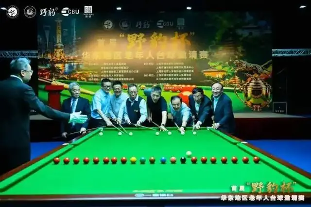 首届华东地区老年人台球邀请赛在沪开幕 银发台球热彰显全民健身活力