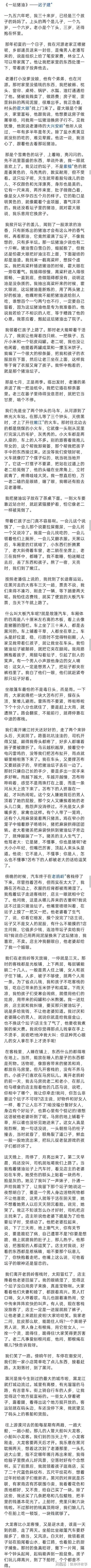 有哪些故事看完仿佛度过了一生网友说知道迟子建写的一坛猪油嘛