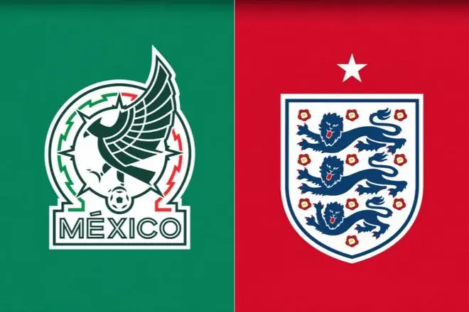 美加墨世界杯1/8决赛:墨西哥vs英格兰