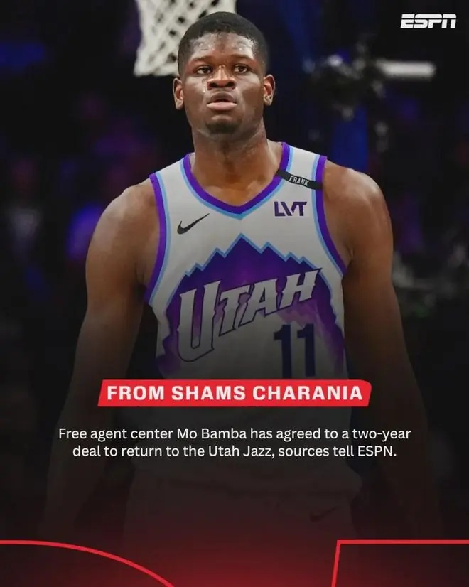 两年合同！班巴重返NBA，还能否兑现天赋？