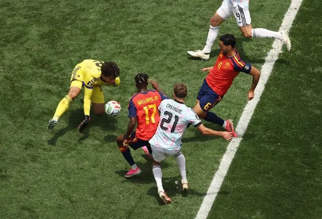 热议西班牙2-1比利时:替补门将应时刻保持最佳状态,西班牙总有神兵天降