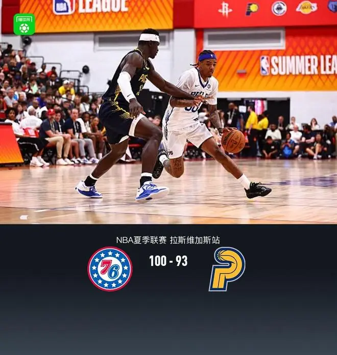 76人加时100-93力克步行者，菲隆24分，布鲁姆23+11，河村12分
