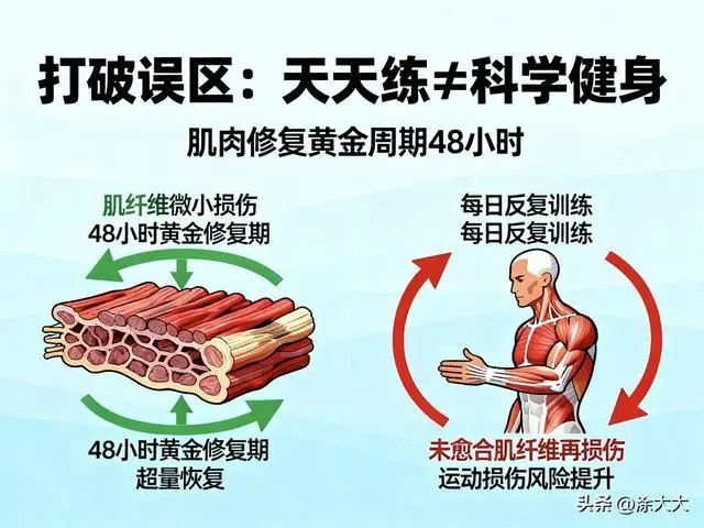 抗阻运动别天天练！哈佛30年研究打脸：练得越勤，废得越快