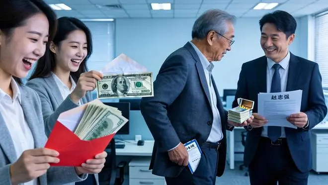 同事十八万奖金,老李一百块,主管劝续约老李摆手:800亿也无关