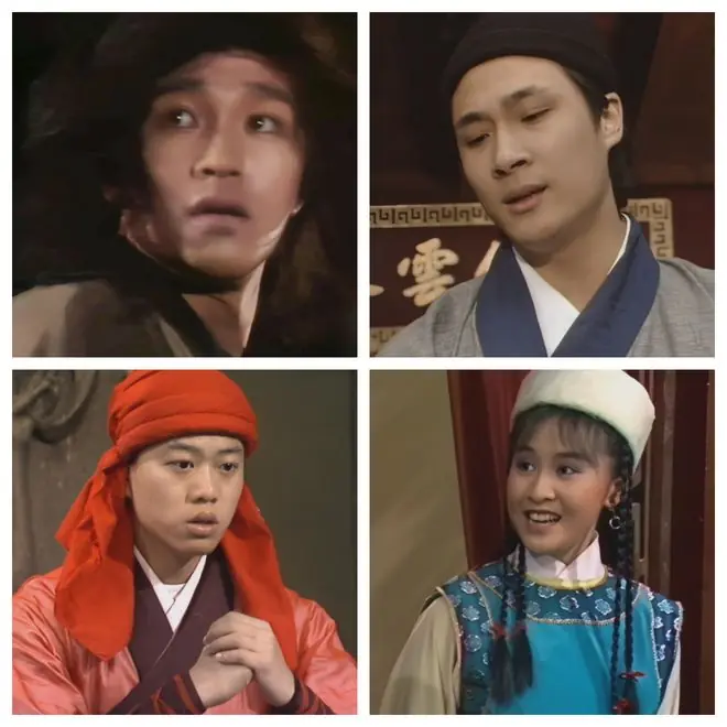 83版《射雕英雄传》四大著名龙套,未来的三帝一后