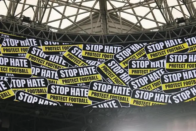 FIFA:世界杯期间发现89000条辱骂帖,逾一成涉种族问题