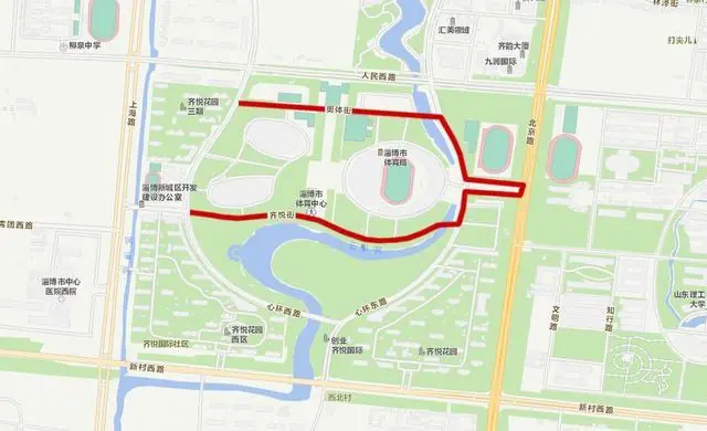 齐鲁超赛|禁停禁行、停车指南来了!淄博主场观赛出行必看