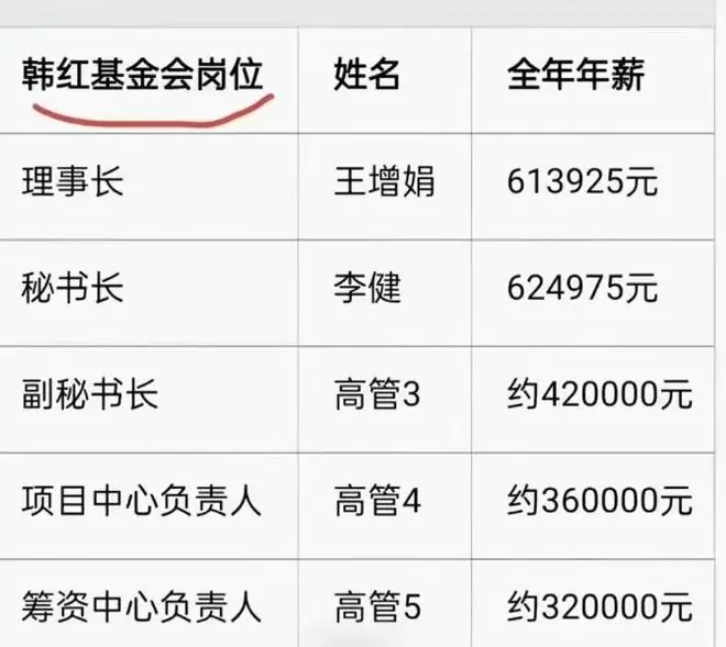 韩红基金会高管年薪60万，高管的老公开医疗器械公司，底裤被扒光
