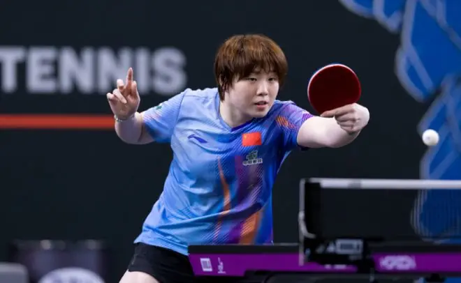 蒯曼扬眉吐气！3-0韩乒一姐晋级八强 三线作战保持不败剑指3奖牌