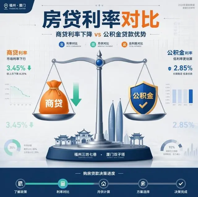 福建商贷跌破3%！福州厦门买房人吵翻了：公积金还转个啥？