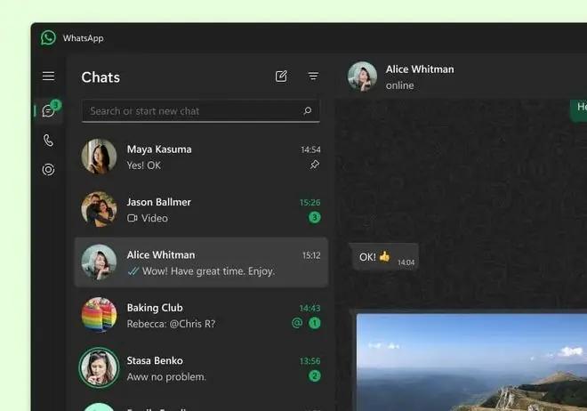 WhatsApp桌面版让电脑变全能消息站,手机离线14天也能用