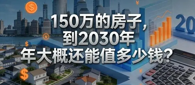 根据潘石屹预测的未来房价：150万房子，到2030年还能值多少钱