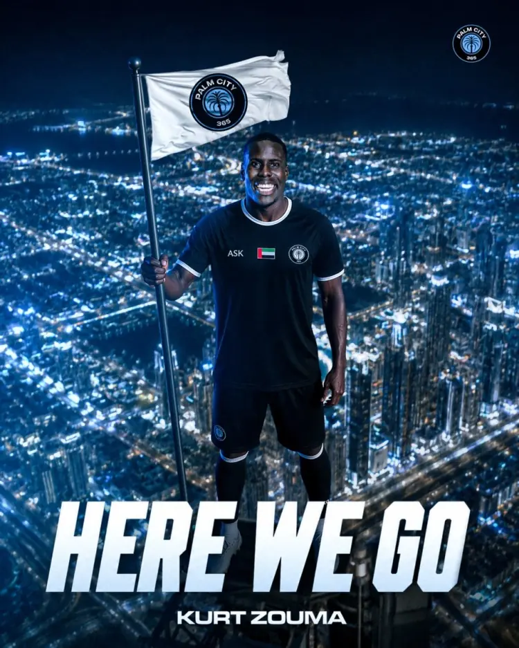 Here we go!罗马诺:31岁祖马将加盟阿联酋俱乐部棕榈城FC