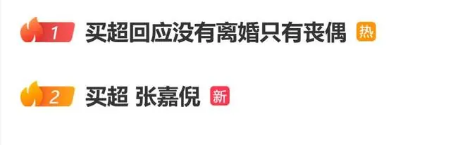 买超回应没有离婚只有丧偶：你开心就行，我可能已经死了