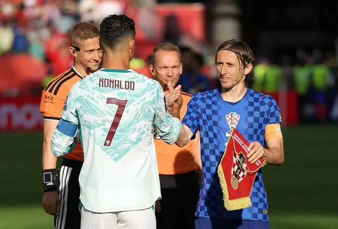 莫德里奇世界杯登场23次,并列历史出场榜第五位