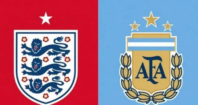 世界杯半决赛:英格兰1-0阿根廷 卫冕冠军危险 梅西被限制 期盼逆