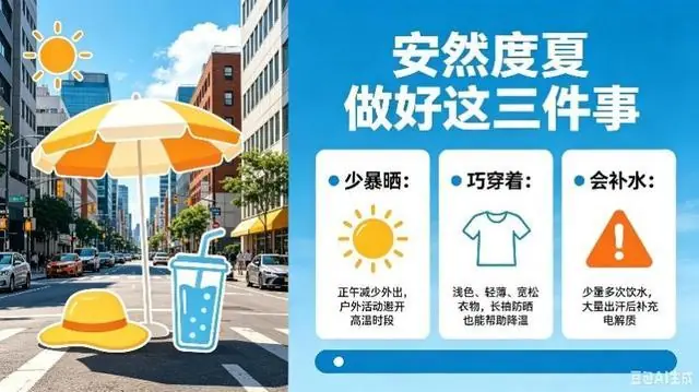 北方将迎今年来最大规模高温，中暑风险增加