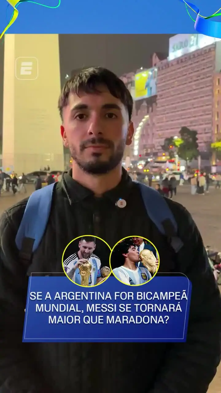 梅西再拿世界杯能否超越老马?ESPN街访:梅西就是第1 已超越老马