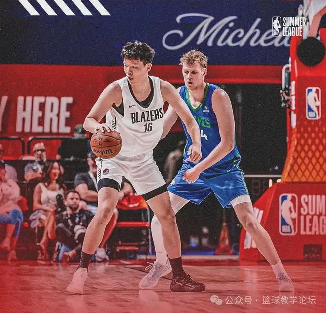 18+10+5!杨瀚森爆发!NBA生涯最强一扣