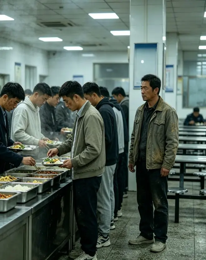 调任市局穿便装食堂吃饭,被厨师骂眼瞎,下午开会我坐到了正中间