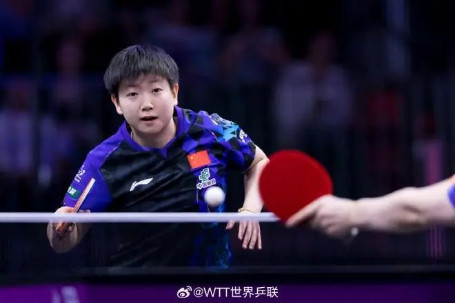 孙颖莎4-3击败蒯曼，夺得WTT美国大满贯女单冠军