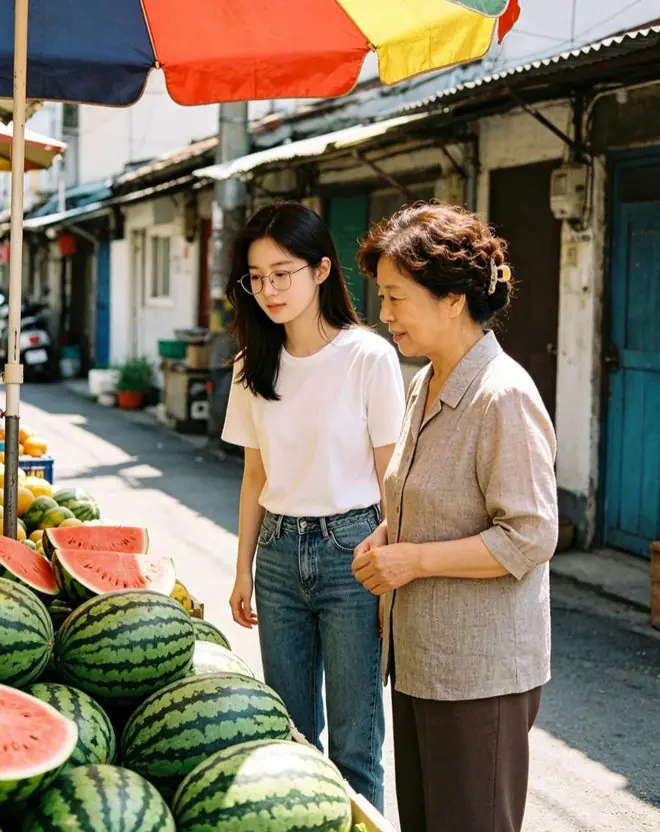 韩国母女在广东买西瓜遭拒,老板:卖瓜多年,还没见过有这要求的
