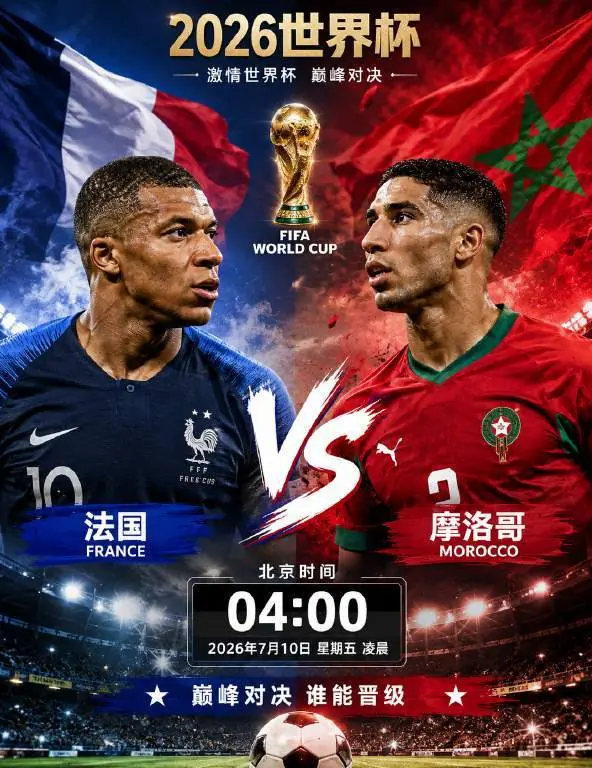 世界杯8强战剧情拉满！法国欲破非洲魔咒，全阿根廷裁判组成变数