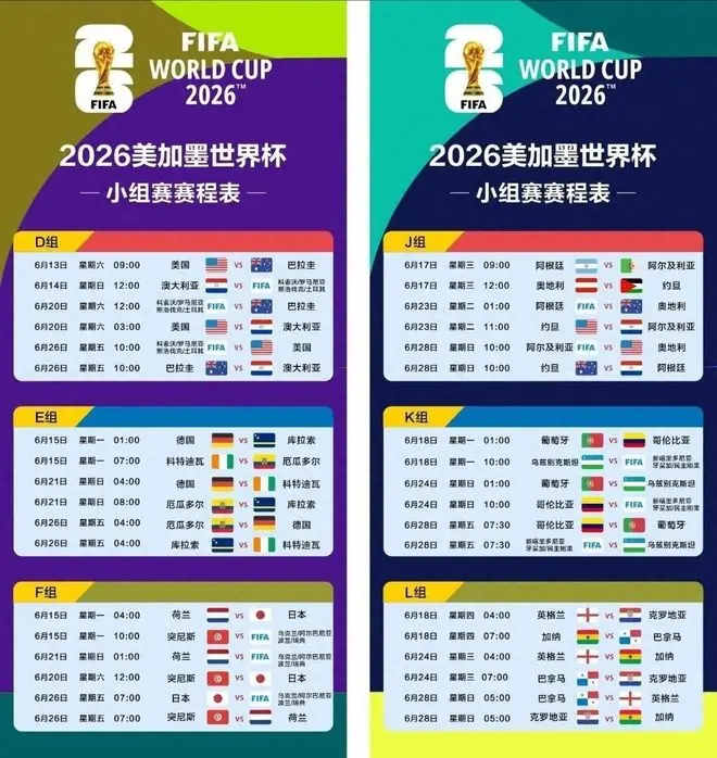 终于不用熬夜了!2026世界杯赛程对中国球迷意味着什么呢?