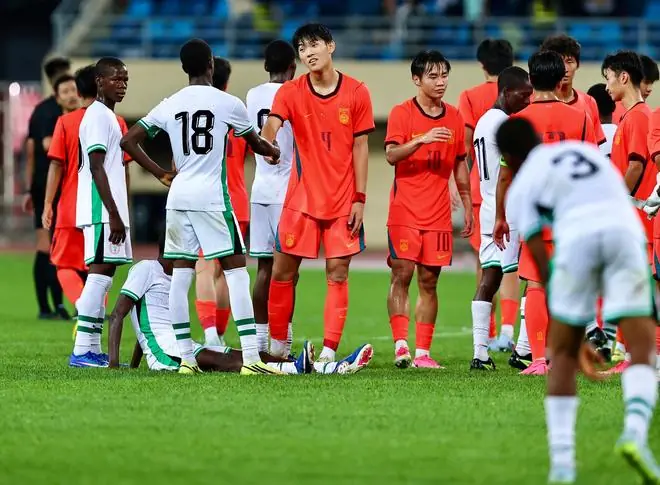 银川四国赛:中国U17男足1:1战平尼日利亚