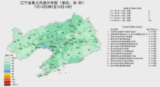 大风实况图