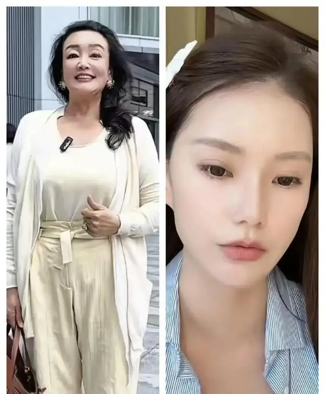 兰姐出差回北京,先去看小孙子!和小宝宝戴同款墨镜超开心